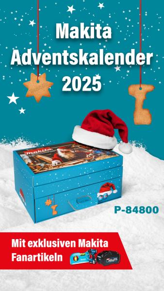 Makita Adventskalender 2025 P-84800